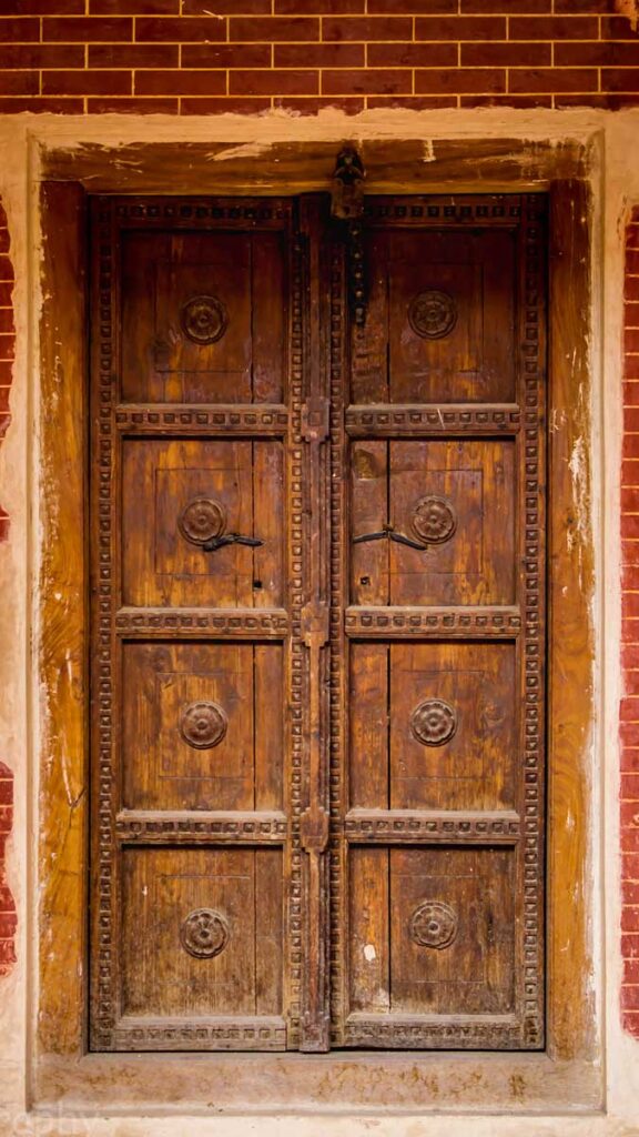 An Old Door in Masjid Wazir Khan