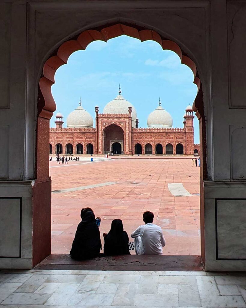 Arch of Badshahi Masjid, Lahore