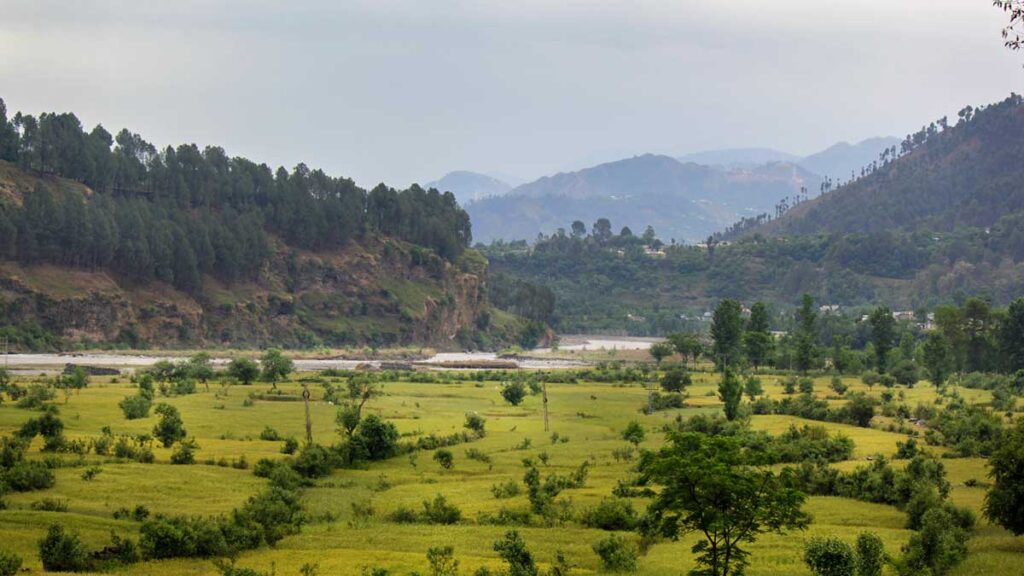 Balakot on the way to Shogran Valley
