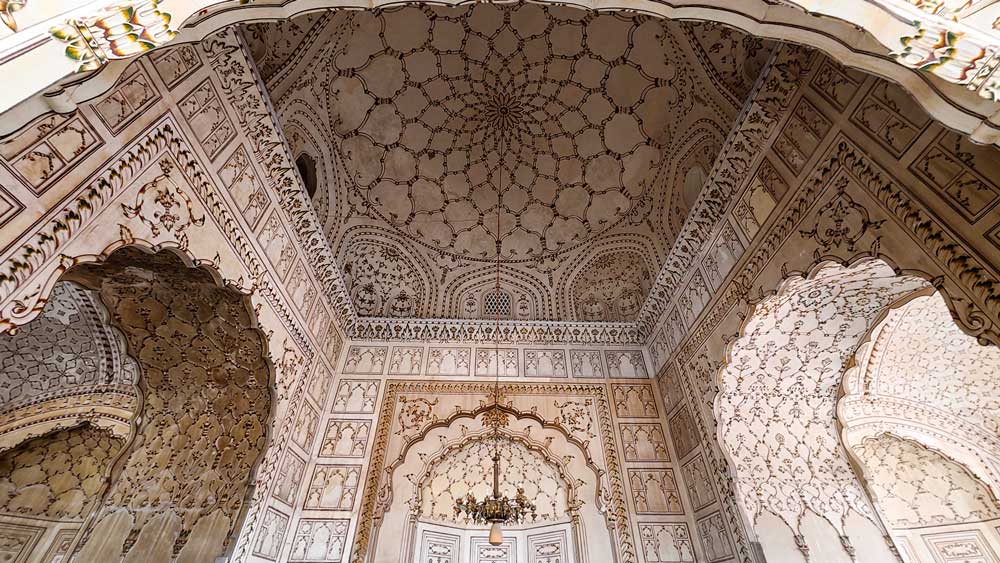 Badshahi Mosque, Lahore, Interior View