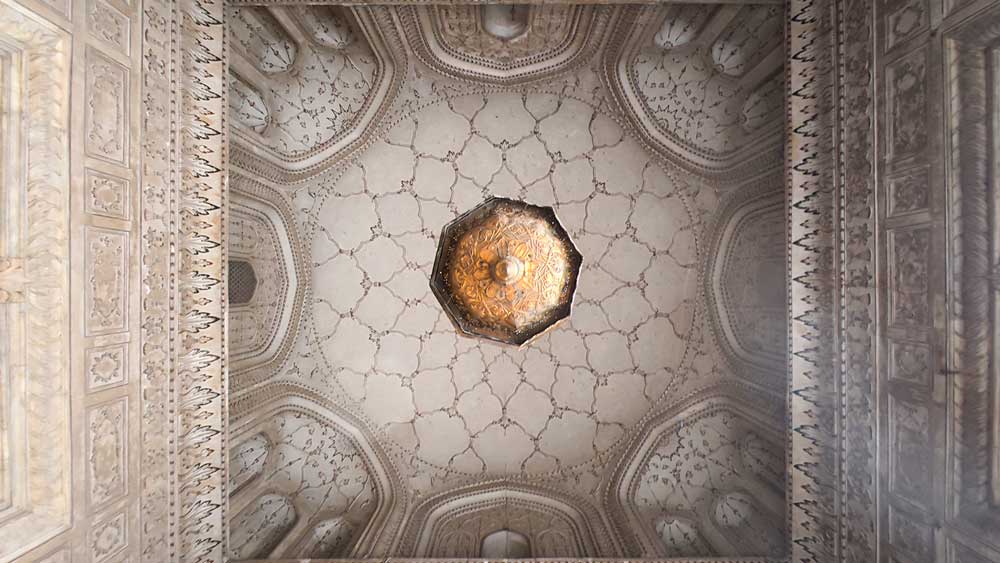 Roof of Badshahi Mosque, Lahore