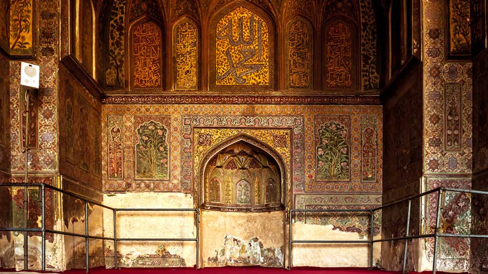 Wazir Khan Mosque Lahore Interior
